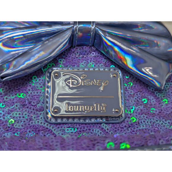 Loungefly Disney Exclusive Mini Backpack Sequin Celebration Excellent Condition - Picture 4 of 16